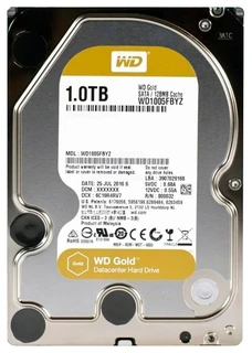 Жесткий диск 3.5" Western Digital Gold 1TB (WD1005FBYZ) 