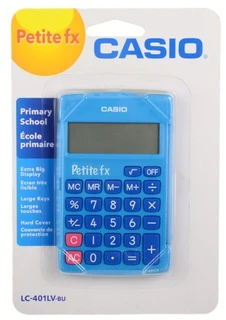 Калькулятор карманный Casio LC-401LV-BU 