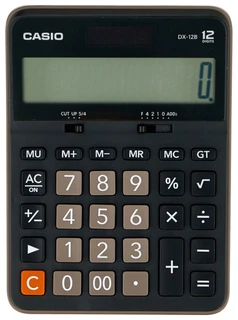 Калькулятор настольный Casio DX-12B 