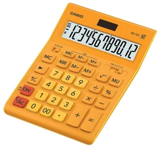 Калькулятор настольный Casio GR-12C-RG 