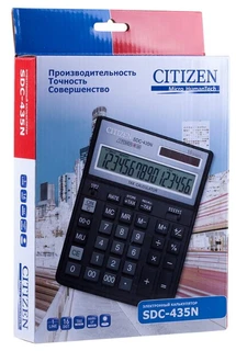 Калькулятор бухгалтерский Citizen SDC-435N 