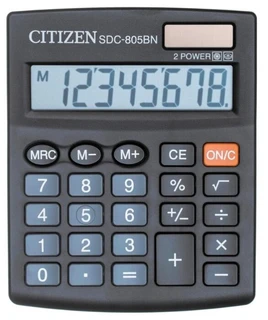 Калькулятор бухгалтерский Citizen SDC-805BN 