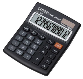 Калькулятор бухгалтерский Citizen SDC-812BN