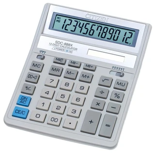 Калькулятор бухгалтерский Citizen SDC-888XWH 