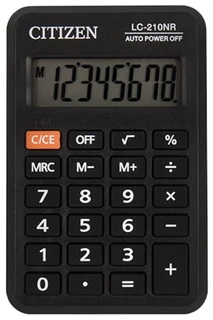 Калькулятор карманный Citizen LC210NR 