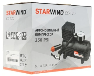 Автомобильный компрессор STARWIND CC-120 