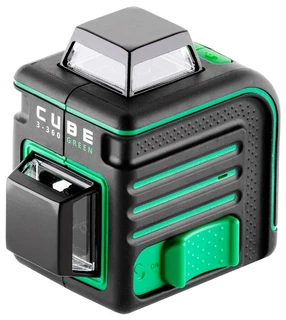 Лазерный нивелир Ada Cube 3-360 GREEN Home Еdition 