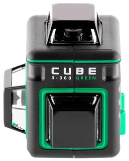 Лазерный нивелир Ada Cube 3-360 GREEN Professional Edition 