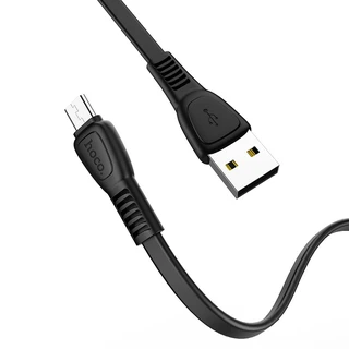 Кабель USB2.0 Am - microUSB Hoco X40 Noah 1.0м,черный