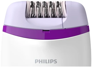 Эпилятор Philips BRE225/00 белый/фиолетовый 