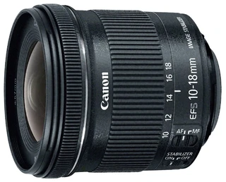 Объектив Canon EF-S 10-18мм f/4.5-5.6 IS STM
