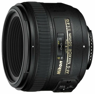 Объектив Nikon Nikkor 50мм f/1.4 AF-S