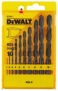 Набор сверл по металлу DeWALT DT5911 