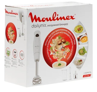 Блендер Moulinex DD533132, белый 