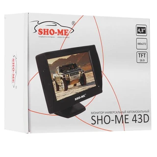 Автомобильный монитор SHO-ME Monitor-43D 