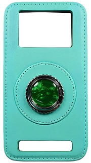 Чехол-накладка универсальный с кольцом XXL, зеленый