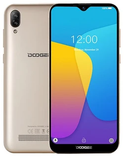 Уценка! Смартфон Doogee X90 1Gb/16Gb Gold (6.1", IPS, 1280x600, 4x1.3ГГц, 2Sim, 5/8+5Mpix, 3G, 3400mAh, And8.1) замена системного разъема, потертости 8/10 