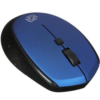Купить Мышь беспроводная OKLICK 488MW USB черный/синий / Народный дискаунтер ЦЕНАЛОМ