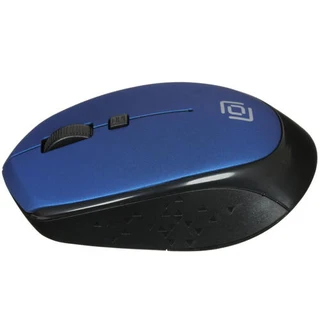 Мышь беспроводная OKLICK 488MW USB черный/синий 