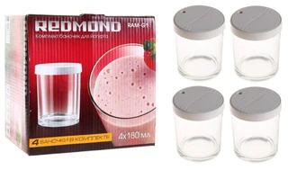 Комплект банок для йогурта Redmond RAM-G1 