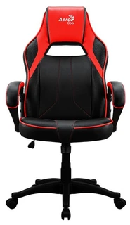 Кресло игровое AeroCool AС40C AIR черный/красный 