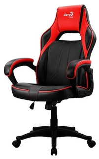 Кресло игровое AeroCool AС40C AIR черный/красный 