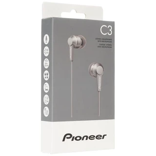 Гарнитура Pioneer SE-C3T-H серый 