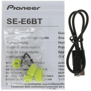 Наушники беспроводные Pioneer SE-E6BT-Y желтый 
