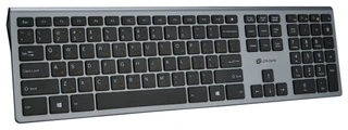 Клавиатура беспроводная OKLICK 890S Grey USB