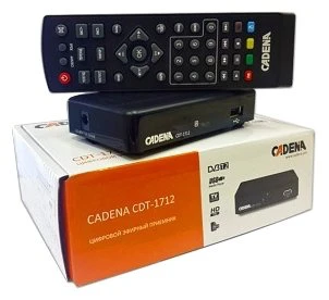 Ресивер DVB-T2 Cadena CDT-1712 
