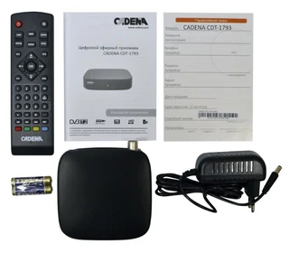 Ресивер DVB-T2 Cadena CDT-1793 
