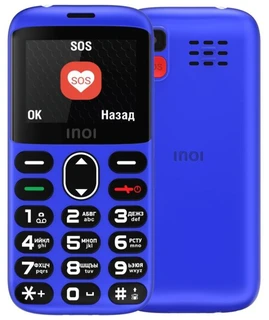 Сотовый телефон INOI 118B синий 
