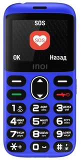 Сотовый телефон INOI 118B синий 