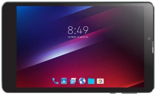 Уценка! Планшет Vertex Tab 4G 8-1 Графит 8.0 (8", IPS, 1280x800, 4x1.1ГГц, 1Гб, 8Гб, cam 5+2Mpx, 4G, WiFi, BT, USB, GPS, 3500 мАч, Android 7.0) замена основной платы, Б/У 8/10 
