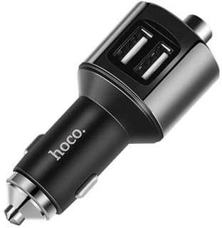 FM-трансмиттер + автомобильное зарядное устройство hoco E19 Smart 