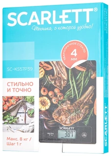 Весы кухонные Scarlett SC-KS57P39 