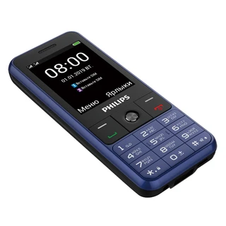 Сотовый телефон Philips Xenium E182 синий 