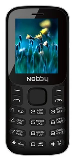 Сотовый телефон Nobby 120 черный 