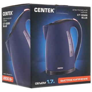 Чайник Centek CT-0026 Blue 