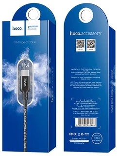 Кабель Hoco X14 Times Speed USB2.0 Am - Type-C 
