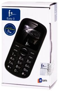 Сотовый телефон F+ Ezzy3 черный 