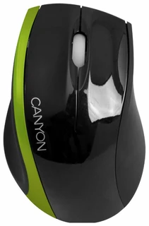 Мышь Canyon CNR-MSO01NG Black-Green USB