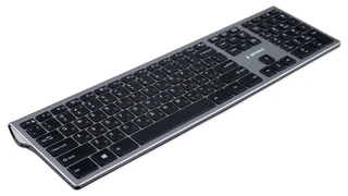 Клавиатура беспроводная Gembird KBW-1 Silver 
