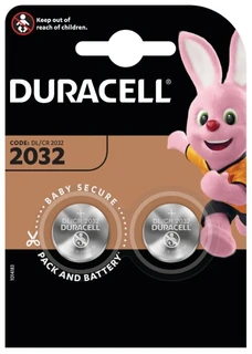 Батарейки Duracell DL/CR2032-2BL 
