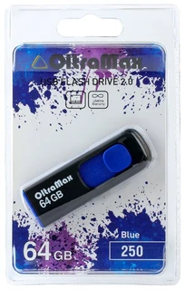 Флеш накопитель OltraMax 250 64GB Turquoise (OM-64GB-250-Turquoise) 
