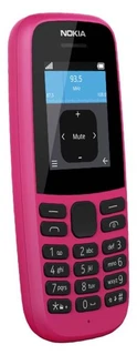 Сотовый телефон Nokia 105 SS TA-1203 Pink 
