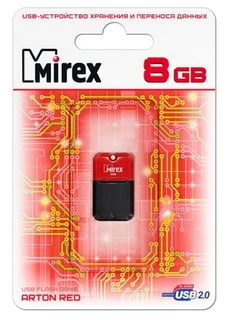 Флеш накопитель Mirex ARTON 32GB Red (13600-FMUART32) 