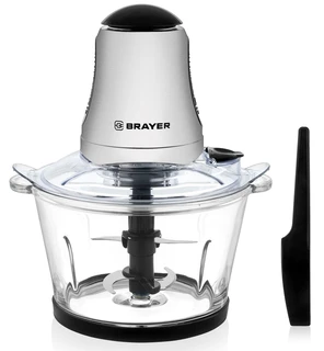 Измельчитель BRAYER BR1402, серебристый 
