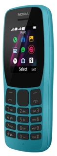 Сотовый телефон Nokia 110 DS (2019) Blue 