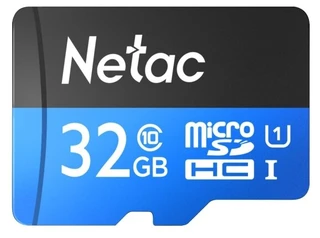 Карта памяти microSDHC Netac P500 Standard 32GB (NT02P500STN-032G-S)